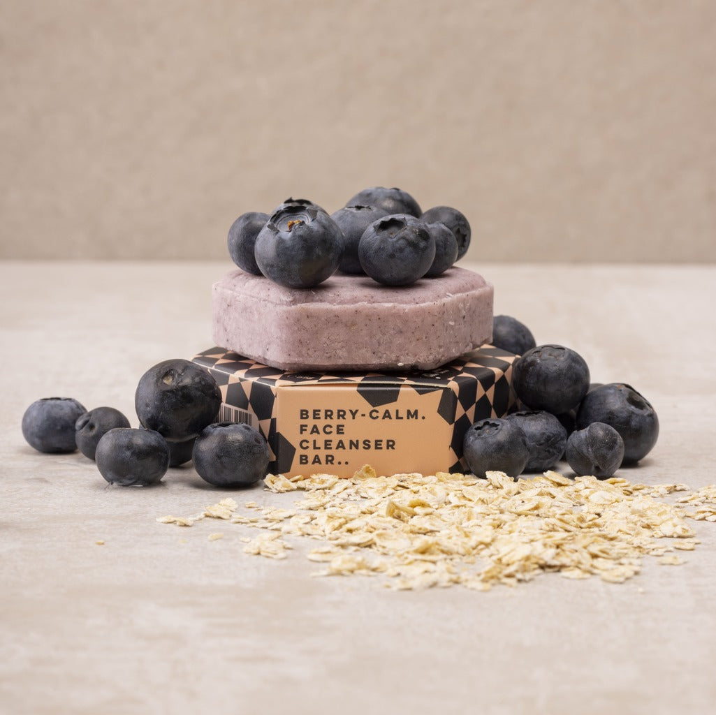 Berry-Calm. Face Cleanser Bar..